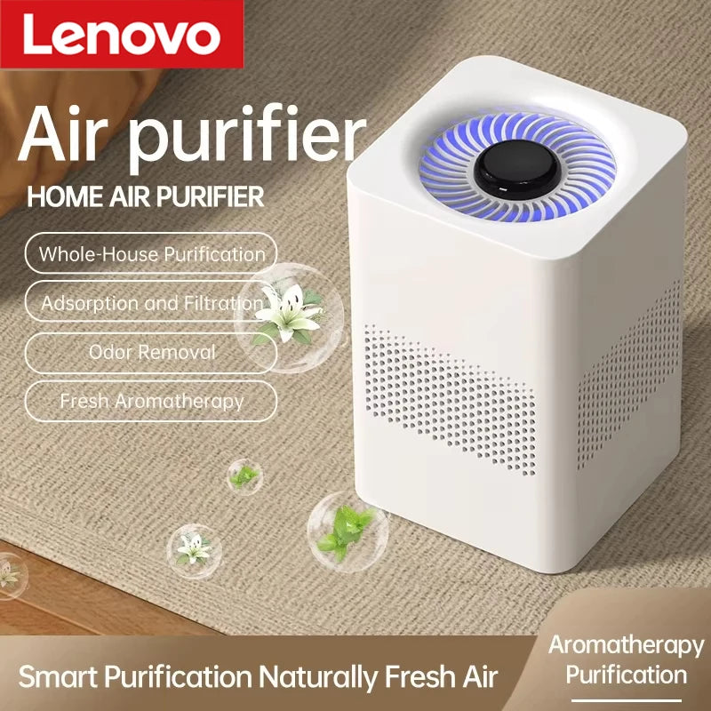 Smart Air Purifier Desktop Air Purification Eliminate Formaldehyde Smoke Dust Quickly Removes Odors with HEPA Filtration